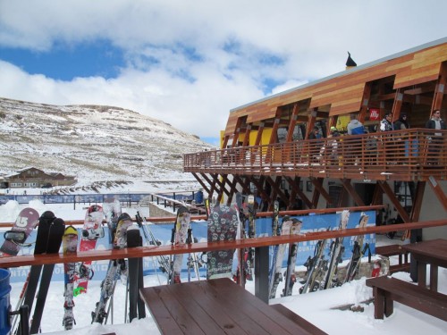 The Gondola Café at AfriSki, Lesotho